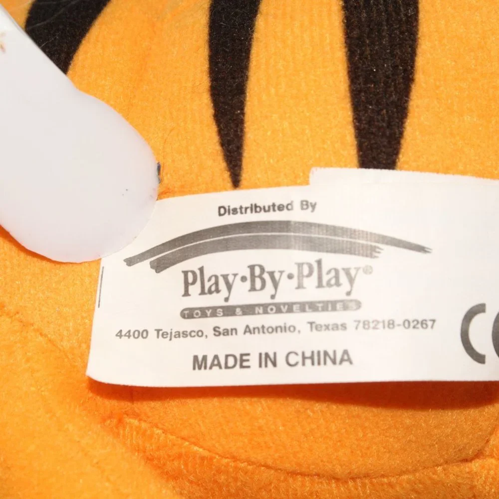 VTG Garfield Easter Bunny Ears Plush Cat Stuffed Toy Russell Stover Chocolate - Picture 3 of 4